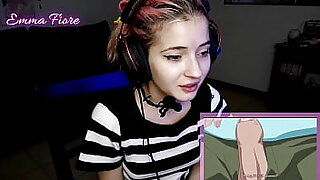Tictoker battle-axe primește o pornografie anime nebună după sex - Emma Fiore